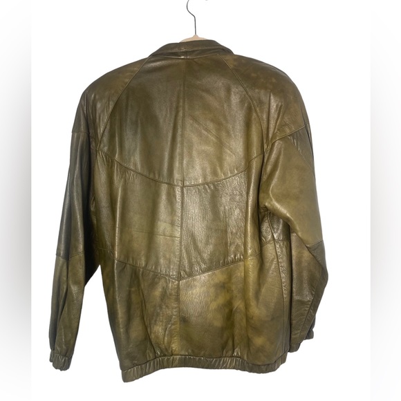 Vintage Debbie Katz South Beach Soft Leather Jacket Size Medium - Picture 3 of 5